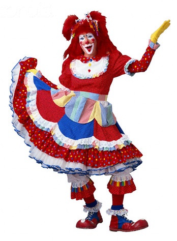 Карнавальный костюм Клоунессы